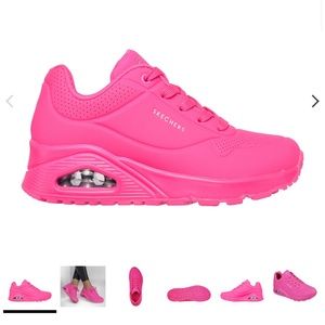 NIB Sketchers Uno Night Shades Hot Pink Women’s Shoes